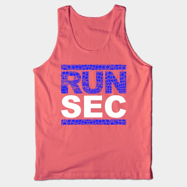 Run SEC Florida - On Orange Tank Top by humbulb